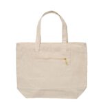 Cotton Canvas Zippered Boat Tote Bag China Factory white
