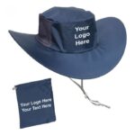 Promotional Logo Nylon Outdoor Hats China factory blue
