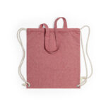 Promotional Recycled Cotton Tote Bag China Suppliers Red