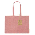 Recycled Cotton Tote Bag China suppliers pink
