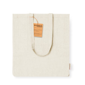 Recycled Cotton Tote Bag china factory natural