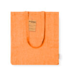 Recycled Cotton Tote Bag china factory orange