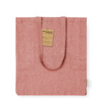 Recycled Cotton Tote Bag china factory pink
