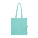Promotional Recycled Cotton Tote Bag China Manufacturers turquese