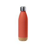 Promotional Aluminium bottle with cork china supplier