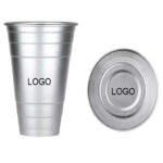 Promotional Aluminum Metal Drinking logo Cups china supplier