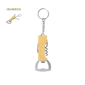 Bamboo Opener Keyring