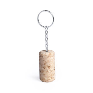Cork Wood keyring