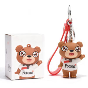 Soft Rubber Keyring PVC 3d china factory