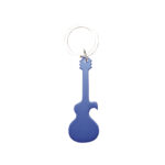 Guitar Keyring Bottle Opener Blue