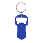 Opener Keyring Coin blue