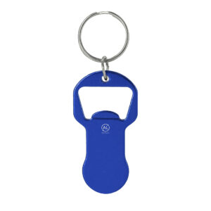 Opener Keyring Coin blue