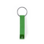 Promotional Aluminium Opener Keyring Green