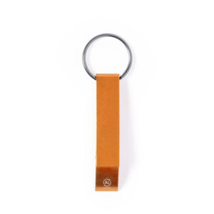 Promotional Aluminium Opener Keyring Orange