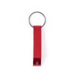 Promotional Aluminium Opener Keyring Red