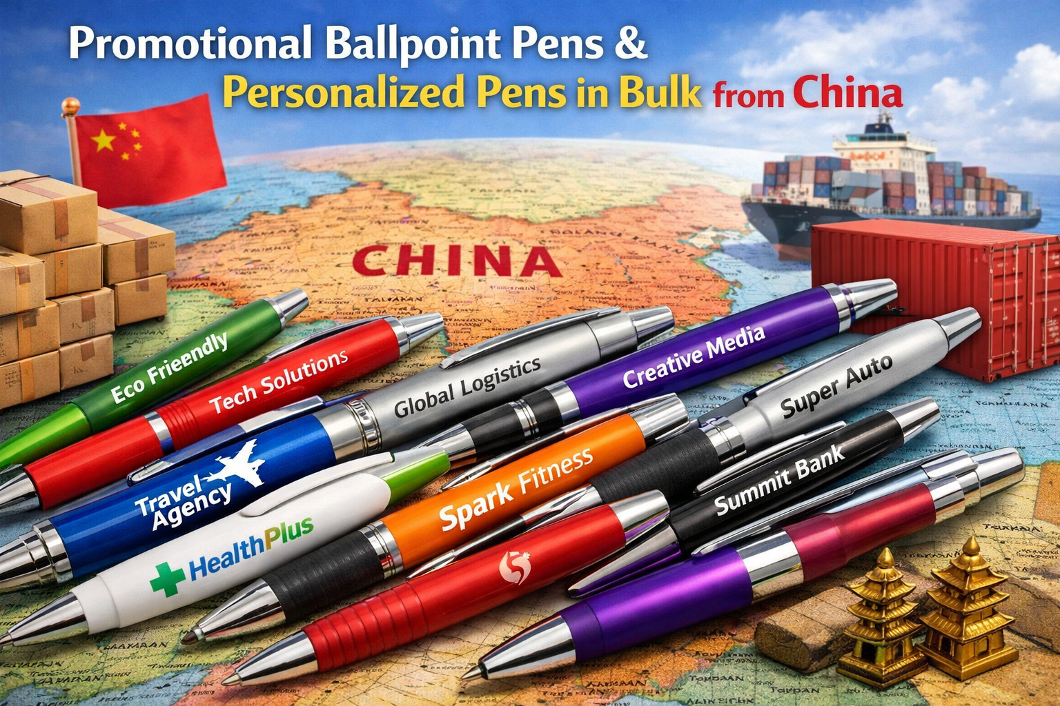 Promotional Pens Supplier and factory in china