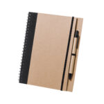 Recycled Cardboard Notebook With black