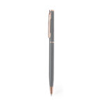 Aluminium ball pen with twist mechanism China Supplier grey