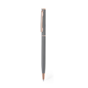 Aluminium ball pen with twist mechanism China Supplier grey
