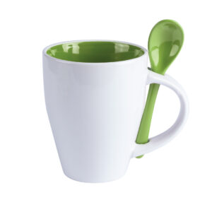 Ceramic Mug with Spoon China Supplier