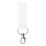 Keyring with polyester straps China supplier