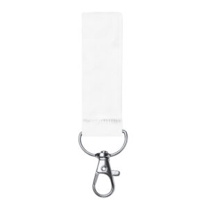 Keyring with polyester straps China supplier