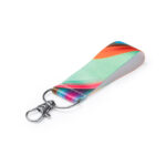 Keyring with polyester straps China supplier factory