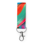 Keyring with polyester straps China supplier wholesale