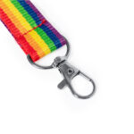 Multicoloured Rainbow lanyard China supplier online