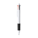 Retractable 4-ink ball pen china supplier black