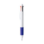 Retractable 4-ink ball pen china supplier blue