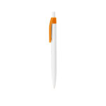 Retractable pen made of ABS China supplier orange