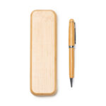 Set Bamboo ball Pen with Box china factory direct