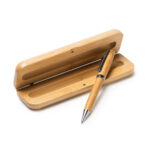 Set Bamboo ball Pen with Box china supplier