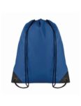 polyester drawstring backpack china supplier wholesales blue