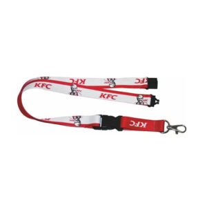 promotional polyester lanyard with an extra-soft finish china supplier factory
